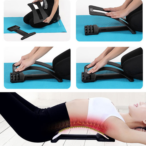 Тренажер-массажер для спины и позвоночника Waist Stretch Massager - фото 7 - id-p51486495