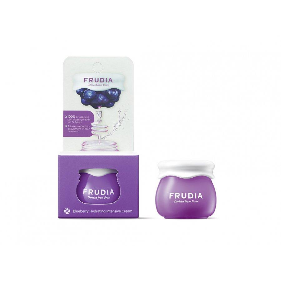 Миниатюра интенсивно увлажняющего крема с черникой - Frudia Blueberry Hydrating Intensive Cream,10гр