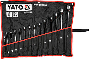 Ключи комбинированные TWIST 10-32мм[набор 14пр.]"Yato" YT-01865, фото 2