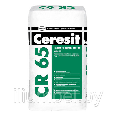 Ceresit CR 65 гидроизоляционное покрытие 25кг, фото 2