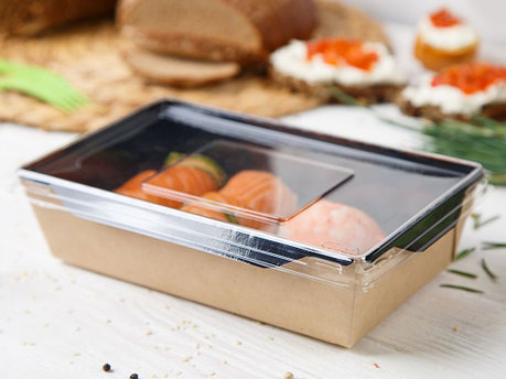 Контейнер ECO OPSALAD 800 black edition, фото 2