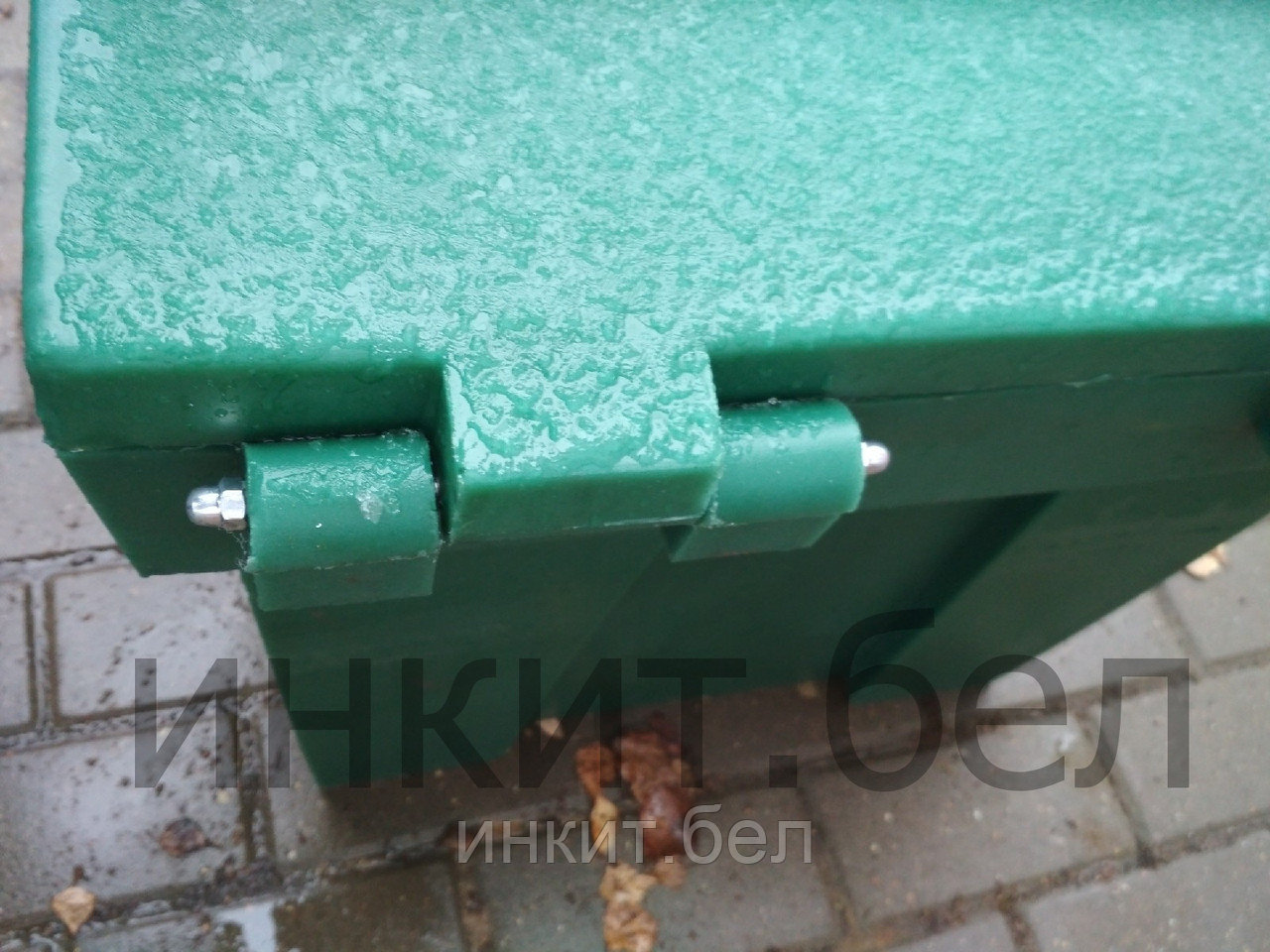 Пластиковый ящик для песка и соли 150 л. зеленый. Цена с НДС - фото 3 - id-p116423545
