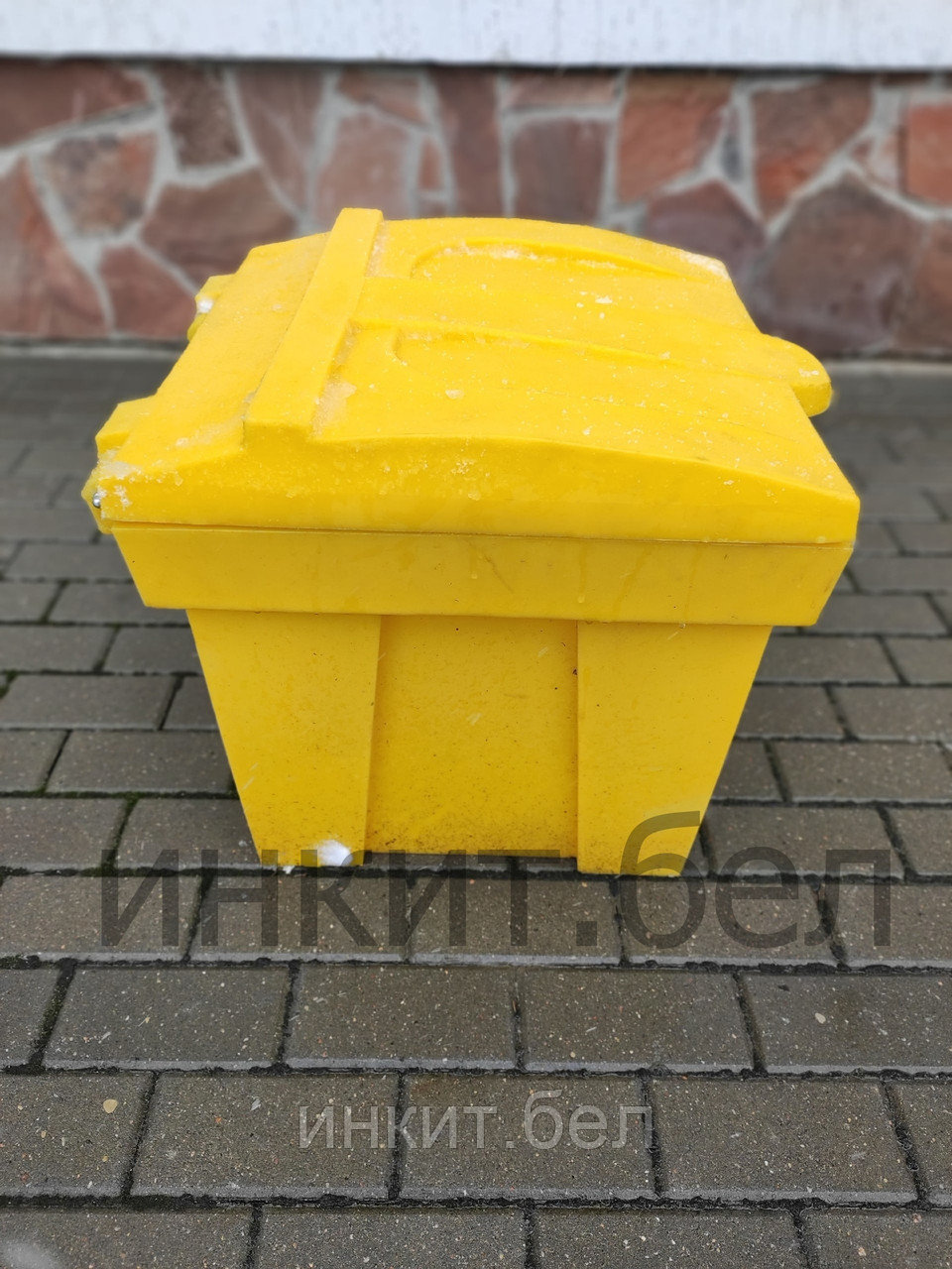 Ящик для песка и соли 150 л. желтый. Цена с НДС - фото 4 - id-p116476005
