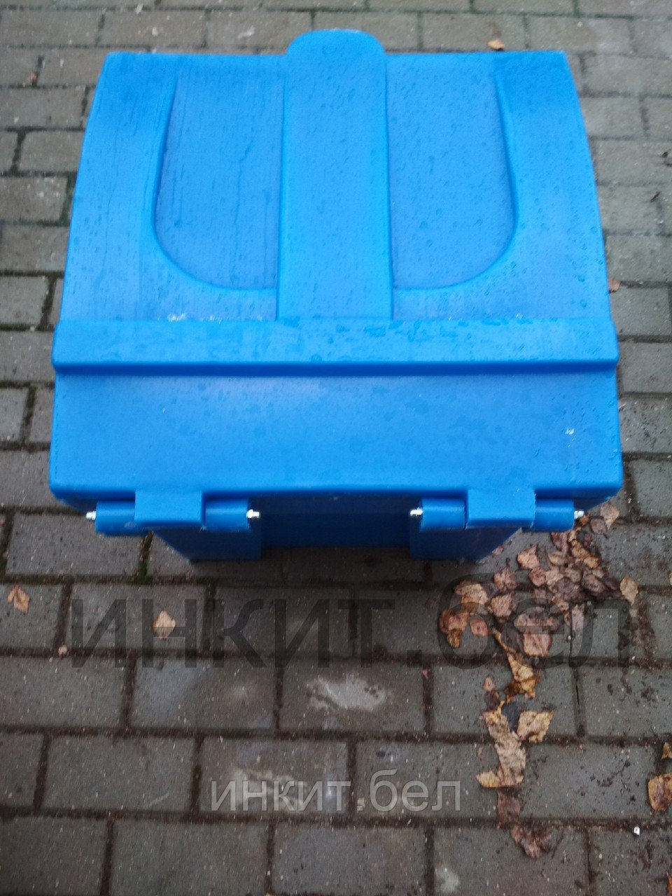 Пластиковый ящик для песка и соли 150 литров синий. Цена с НДС - фото 6 - id-p116423544