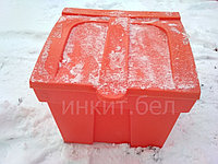 Пластиковый ящик для песка  и соли 150 л. красный, фото 1