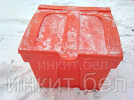 Пластиковый ящик для песка  и соли 150 л. красный.  Цена с НДС