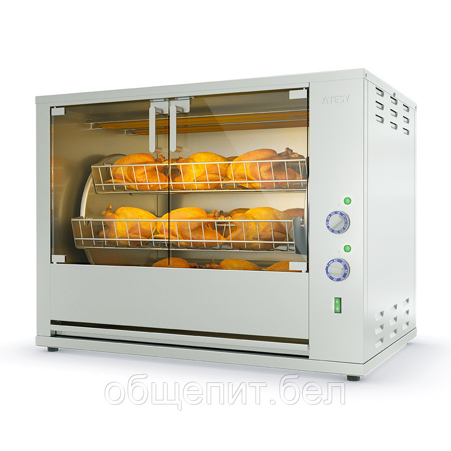 Гриль для кур Командор-6Э-Т (карусельный, 18 кур)