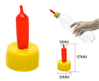 Соска для кормления ягнят и козлят. Походит на любую бутылку от газированной воды, фото 2