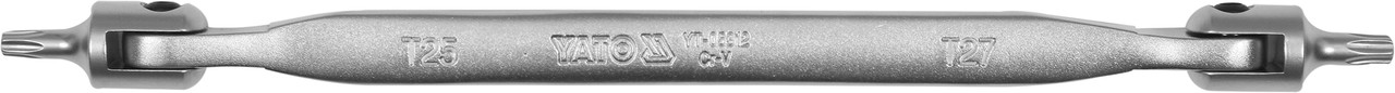 Ключ гаечный шарнирный TORX T25-T27 "Yato" YT-05312