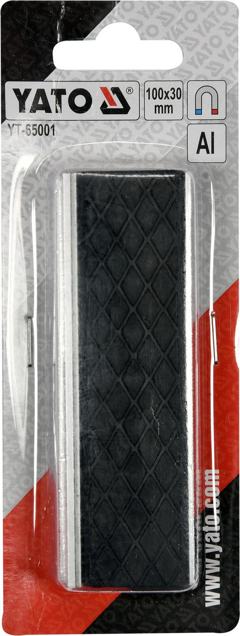 Губки мягкие сменные резиновые для тисков 100мм для тисков "Yato" YT-65001 - фото 3 - id-p116505592