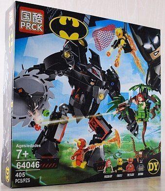 Конструктор Робот Бэтмена против робота Ядовитого Плюща, PRCK 64046 аналог Лего 76117 - фото 1 - id-p116546276