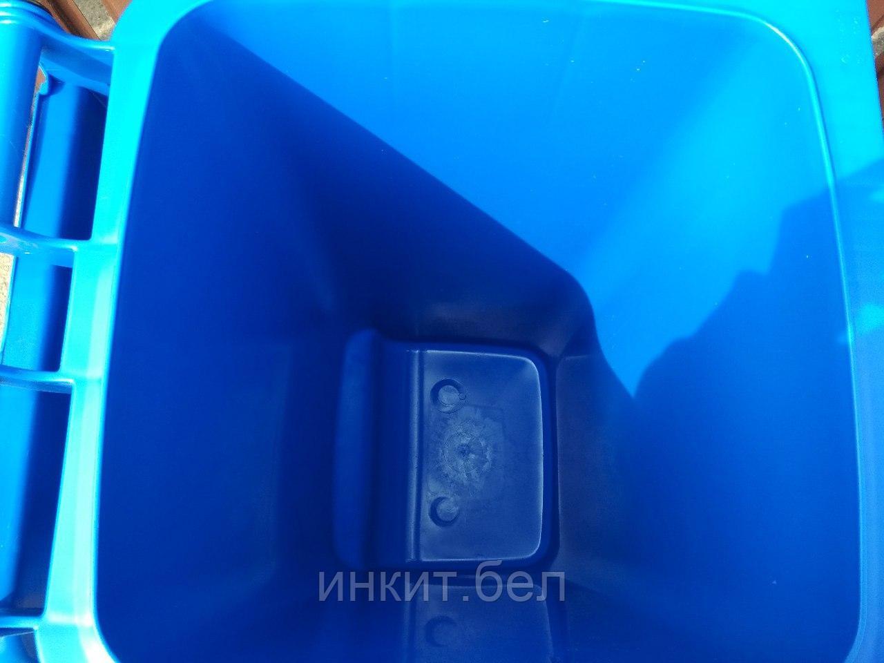 Цена с НДС. Мусорный контейнер ESE 120 л синий. Работаем с юр. и физ. лицами. - фото 9 - id-p116423355