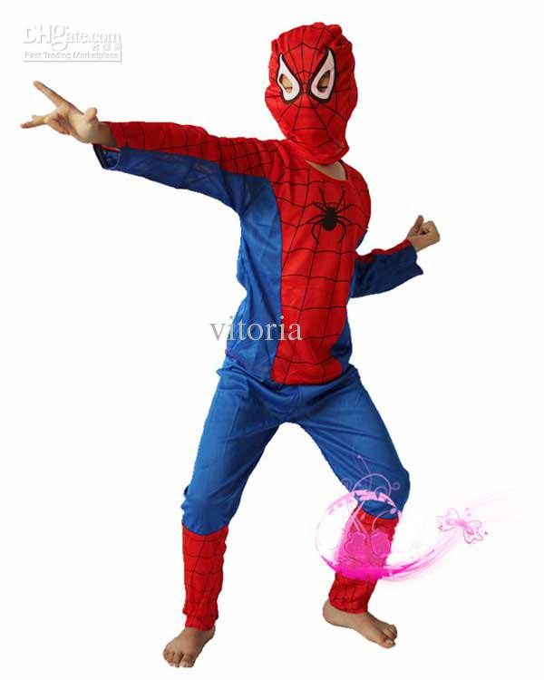 Детский карнавальный новогодний костюм Человек паук Spidermen «Человек паук» 110см - 130 см - фото 3 - id-p6926734