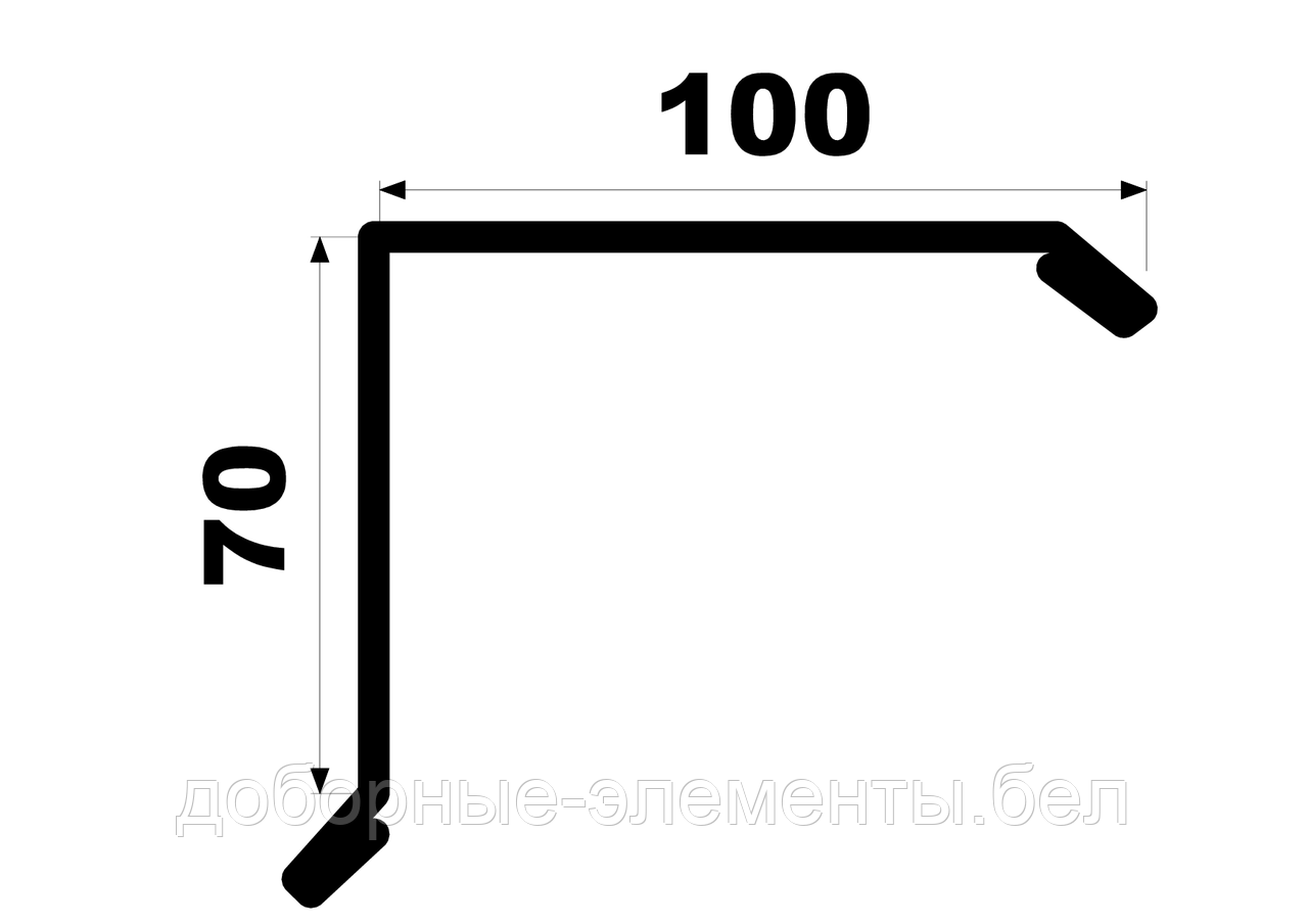 Ветровая торцевая 70х100 мм за 1 час - фото 2 - id-p116569052