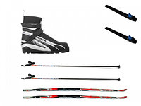 Комплект лыжный с креплением SNS, палками и ботинками Impulse,лыжный комплект, лыжи, лыжи комплект