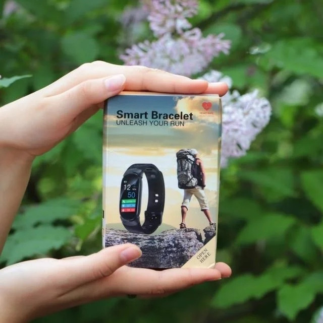Смарт-браслет Smart Bracelet Unleach Your Run QW16 с функцией измерения артериального давления - фото 9 - id-p116635400