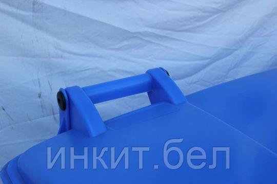 Контейнер для мусора пластиковый 660 л синий, Иран - фото 4 - id-p116635405