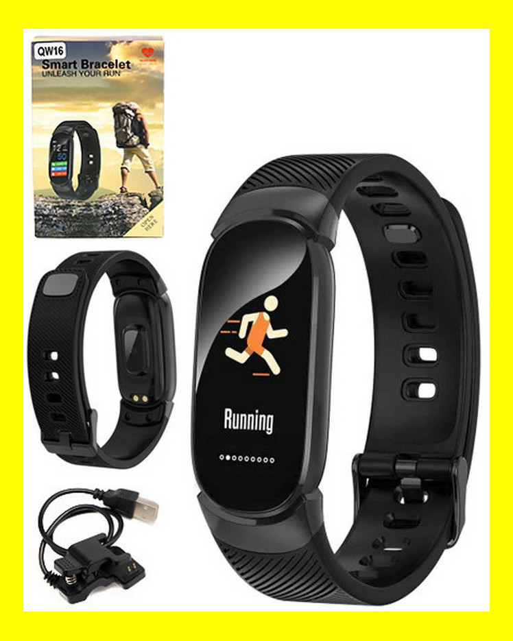 Смарт-часы Smart Bracelet Unleach Your Run QW16 (давление, пульс, шаги и т.д.) - фото 2 - id-p116635410