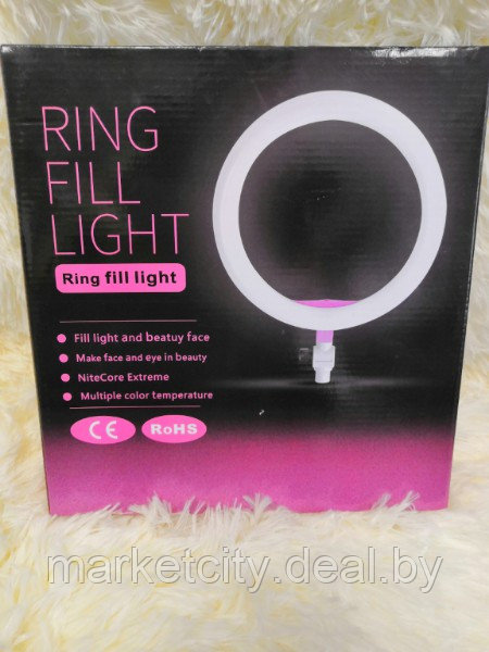 Кольцевая светодиодная лампа со штативом LED RING FILL LIGHT - фото 2 - id-p116623845