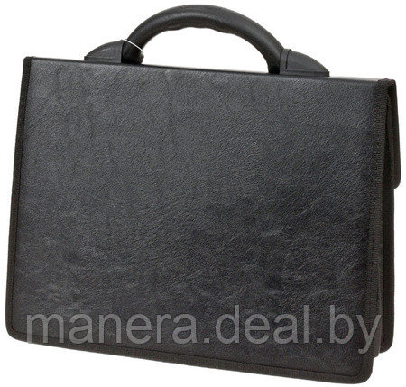 Портфель деловой Siena, 345 × 260 × 90 мм, черный - фото 2 - id-p116656001