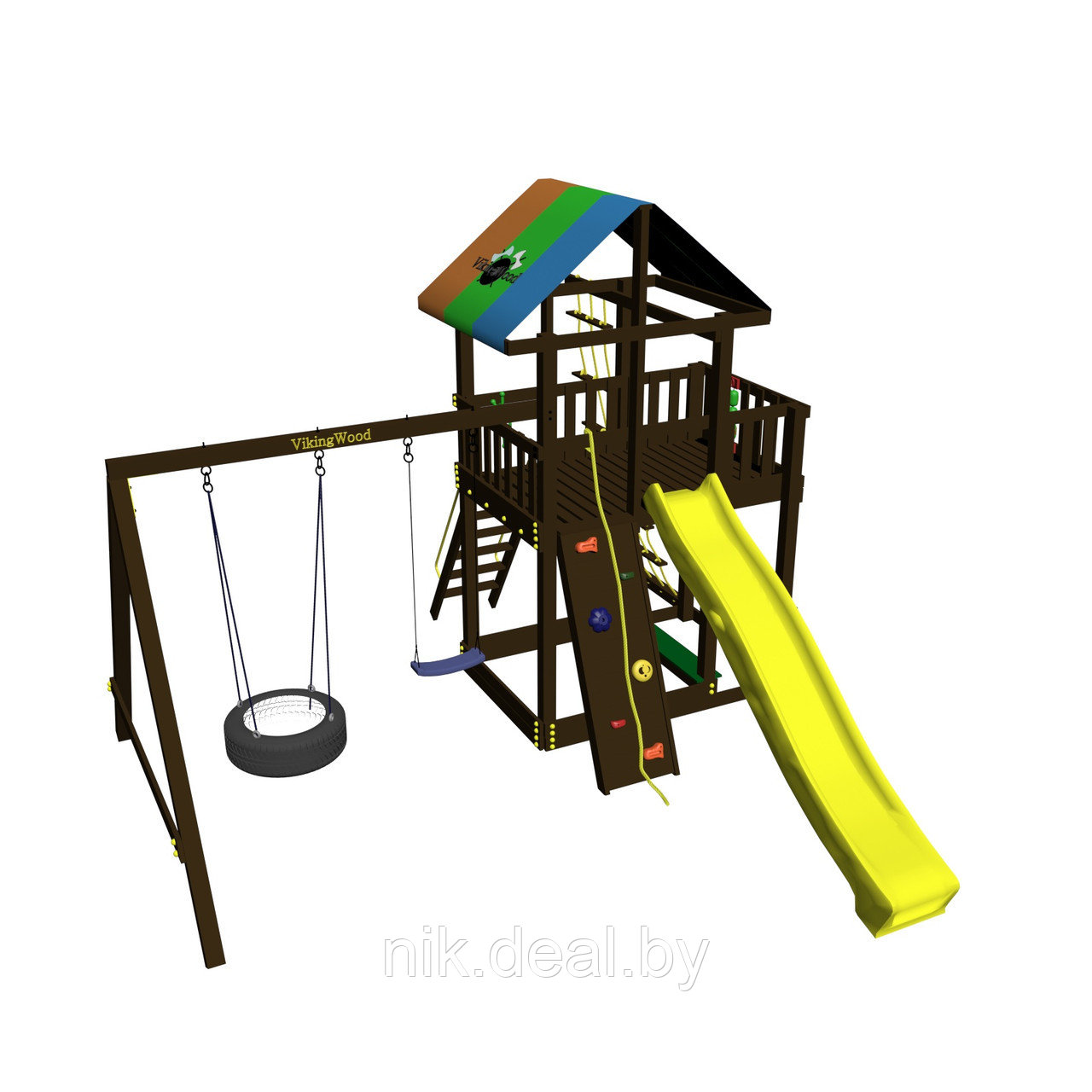 Детский игровой комплекс VikingWood Сиело с шиной