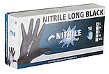Универсальная перчатка Nitrile Long Black, фото 2