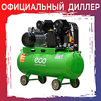 Компрессор ECO AE-705-B1 (380 л/мин, 8 атм, ременной, масляный, ресив. 70 л, 220 В, 2.20 кВт)