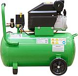 Компрессор ECO AE-501-4 (260 л/мин, 8 атм, коаксиальный, масляный, ресив. 50 л, 220 В, 1.80 кВт), фото 4