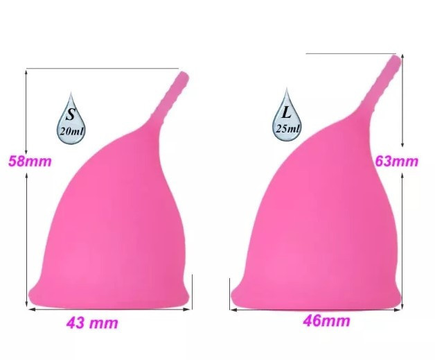 Менструальная чаша Viva Cup Anatomical form - фото 7 - id-p116669924