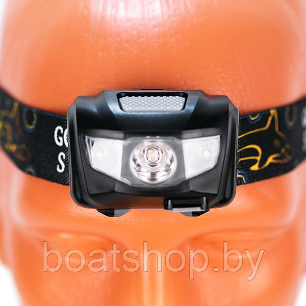 Налобный фонарь Golden Shark Tourist Plus (с аккумулятором) - фото 8 - id-p116669932