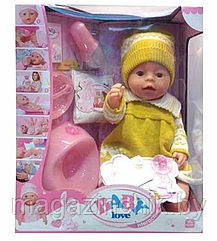 Кукла пупс Baby Love аналог Baby Born 9 функций 010 купить в Минске