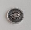 Подарочный набор из 6 медно-никелевых монет Жаворонок хохлатый 1 рубль 2017, фото 4