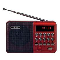 Perfeo радиоприемник цифровой PALM FM+ 87.5-108МГц/ MP3/ красный i90-BL (PF_A4871)