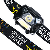 Налобный фонарь Golden Shark Hunter Plus (с аккумулятором), фото 1