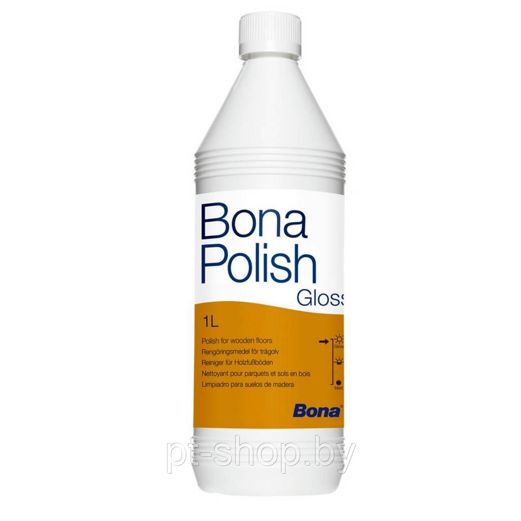 Средство для ухода за паркетом покрытого лаком Bona Polish (глянцевый) 1л