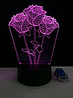 3D - светильник  "Розы", фото 2