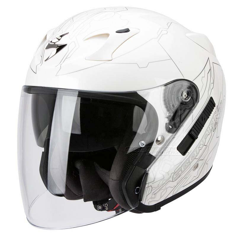 Шлем Scorpion EXO-220 SOLID Белый, L
