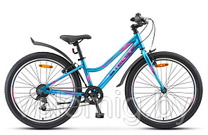 Горный велосипед подростковый Stels Navigator-420 V 24 V030 (2022) Морская волна.