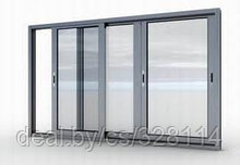 Алюминиевые раздвижные балконные рамы