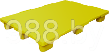 Поддоны пластмассовые сплошные 1200 Х 800