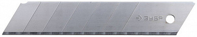 Лезвия ЗУБР "ЭКСПЕРТ" сегментированные, улучшенная инструментальная сталь У8А, в боксе, 25 мм, 5шт - фото 1 - id-p116744314