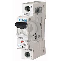 Автоматический выключатель Eaton PL7-C40/1, 1P, 40A, хар-ка C, 10kA, 1M