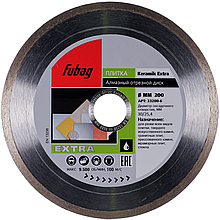 Алмазный диск (по керамике) FUBAG Keramik Extra 200х1,6х30/25,4