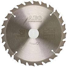 Диск пильный по дереву D 190х30х2,2 мм 24Z AEG для циркулярной пилы
