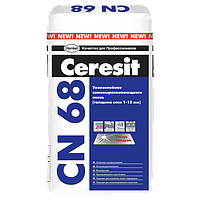 Ceresit CN 68 самонивелирующаяся цементно-гипсовая смесь (3-60 мм) 25кг