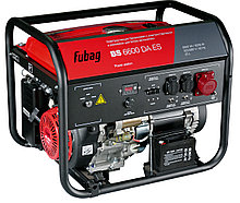 Генератор бензиновый FUBAG BS 6600 DA ES с электростартером и коннектором автоматики 838799