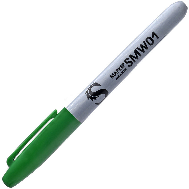 Маркер для доски, цвета в ассортименте, арт. SMW01, цвет зеленый(работаем с юр лицами и ИП)