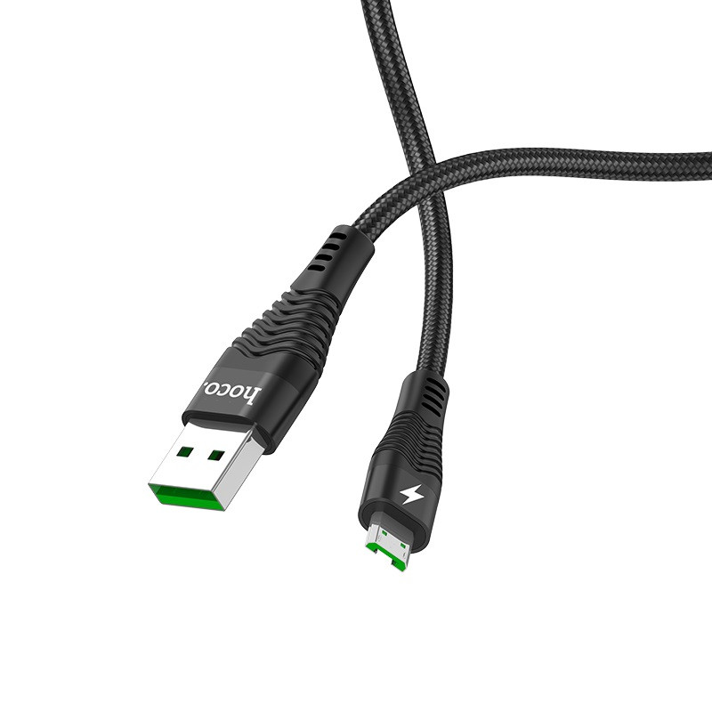 Кабель USB - MicroUSB HOCO U53 4A 1,2 м., для зарядки и передачи данных - фото 1 - id-p116810575