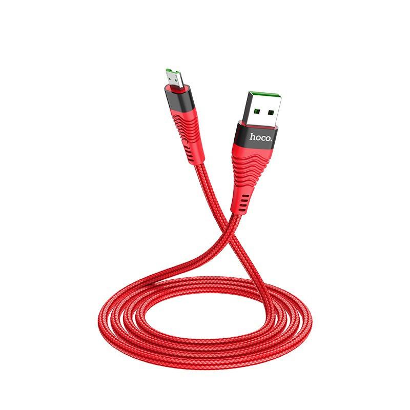 Кабель USB - MicroUSB HOCO U53 4A 1,2 м., для зарядки и передачи данных - фото 2 - id-p116810576