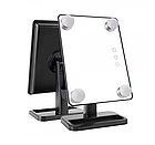 Сенсорное зеркало с подсветкой Cosmetic Mirror make up easily 360 градусов, фото 5